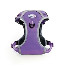 HugglePets Activity & Travel Dog Harness Purple | L