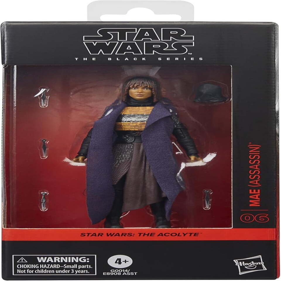 image 1 of Star Wars The Black Series - The Acolyte (Mae - Assassin) Action Figure