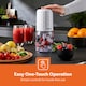 image 6 of GEEPAS Mini Food Processor - White White