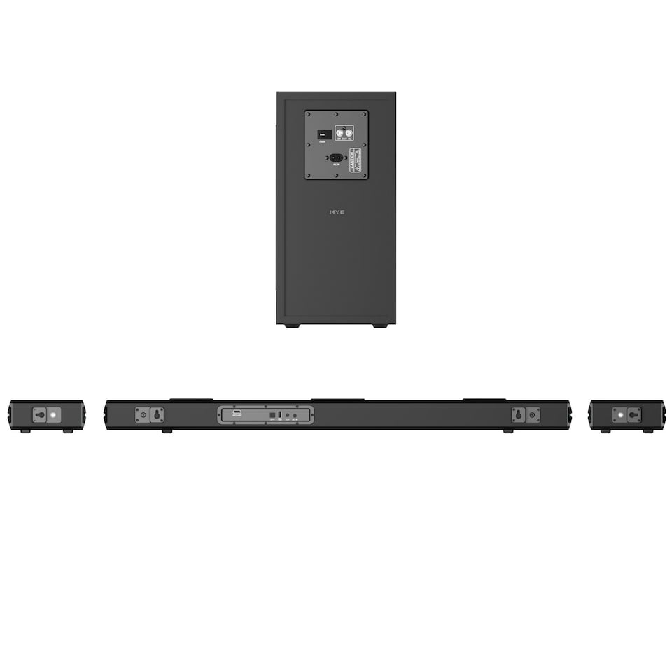 image 1 of HYE 5.1.2ch Soundbar Wireless Subwoofer 560W Dolby Atmos With Surround Speakers - 512DSB28012