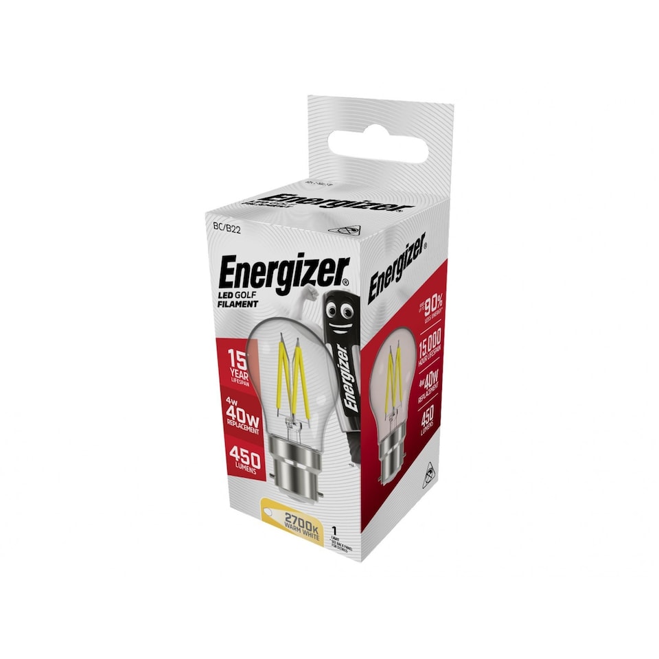 image 1 of Energizer Led Golf Filament Non-dimmable Bulb | Multi | Multi Colour | 1