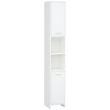HOMCOM Storage Cabinet For Bathroom Bedroom Freestanding w/Door Cupboard&Shelves
