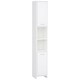 image 6 of HOMCOM Storage Cabinet For Bathroom Bedroom Freestanding w/Door Cupboard&Shelves