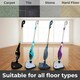 image 3 of Blue 10 in 1 1500W Hot Steam Mop Cleaner and Hand Steamer