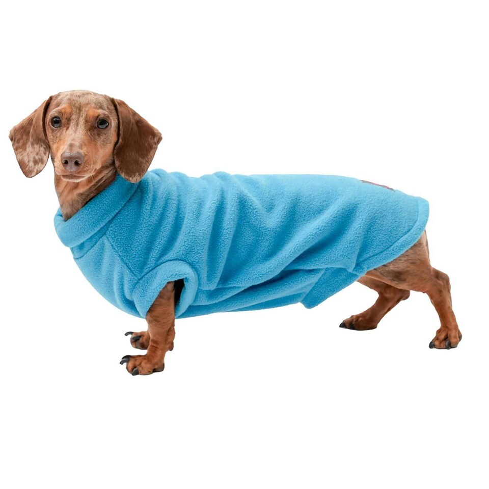 Firefoot Fleece Dog Jumper - Blue - M
