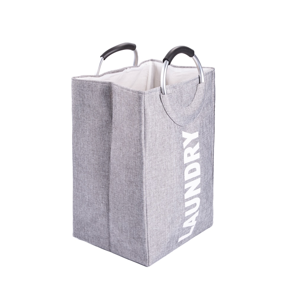 Wickerfield Foldable Fabric Laundry Bag with Carry Handles