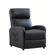 MCC Direct Push Back Chair Faux Leather Reclining Pushback Armchair Sofa