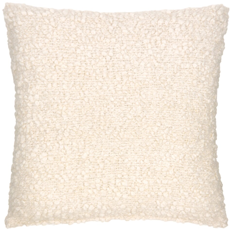 image 1 of Yard Ulsmere Boucle Cushion, Ecru, 45 x 45cm