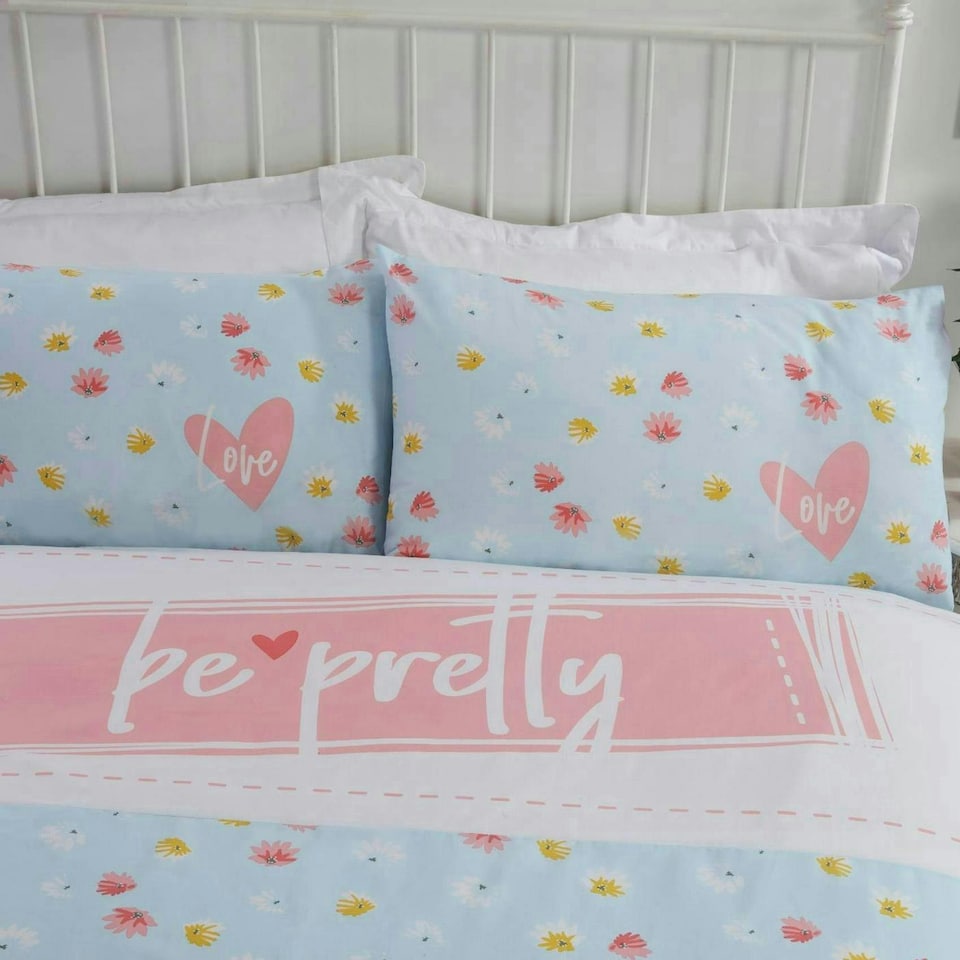 image 1 of Be Pretty Duvet Cover Set - King
