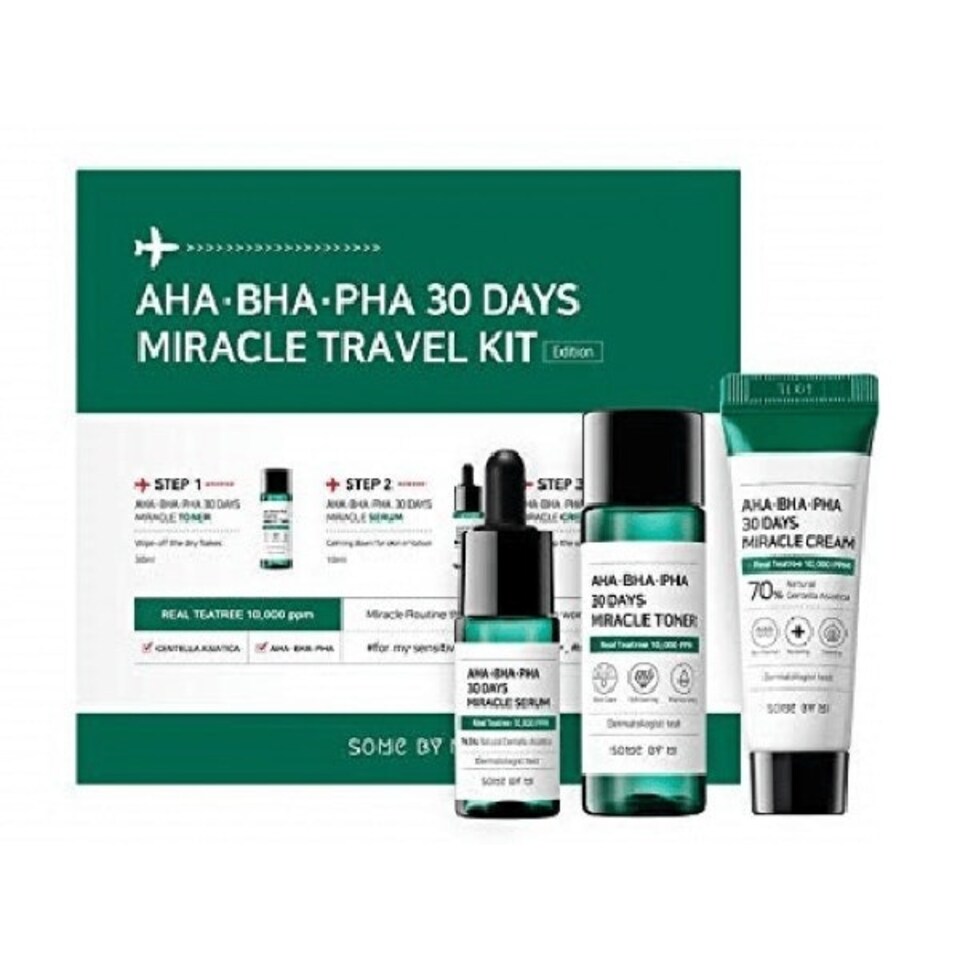 image 1 of SOME BY MI AHA-BHA-PHA 30 Days Miracle Travel Kit