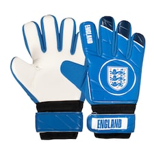 England FA Boys Crest Goalkeeper Gloves | Blue | Blue | 1