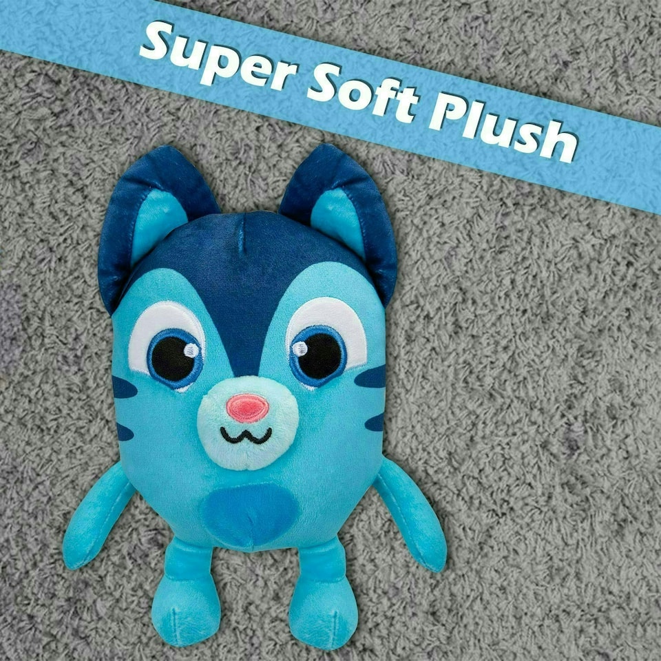 image 1 of Jet Pinata Smashlings Soft Toy Cute Plushie Huggable Cuddly 20cm Blue