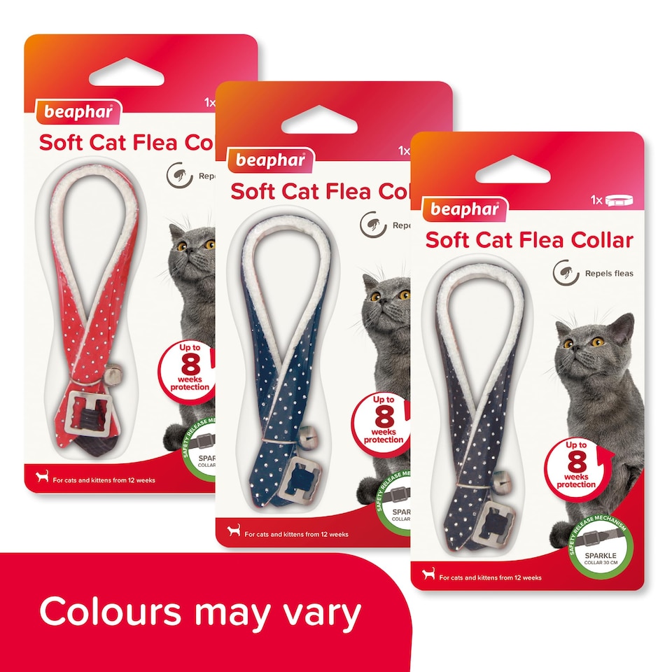 image 1 of Beaphar Cat Flea Collar - Sparkle 1 Pack