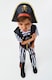image 1 of Fearsome Pirate Boy Kids Costume - World Book Day, Dress-Up, and Role Play - Ages 3-10 | Multi | Multicoloured | 8-10 years
