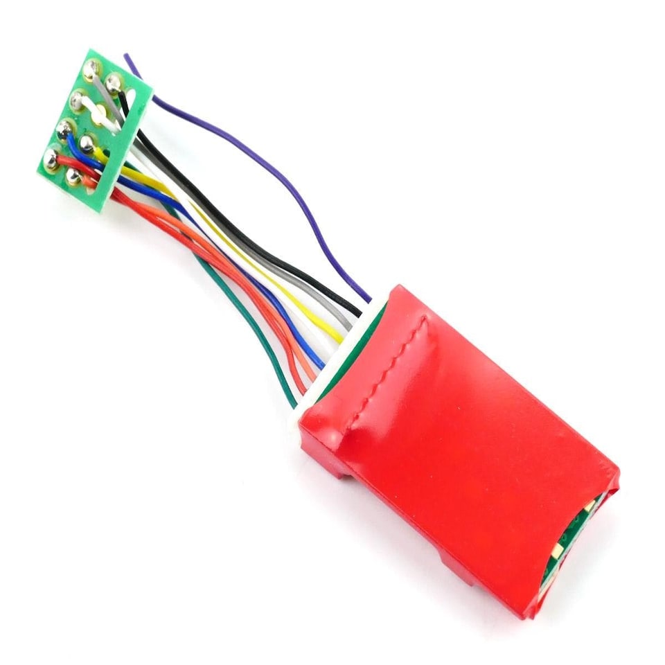 image 1 of Gaugemaster DCC Ruby Series 2fn Standard DCC Decoder 8 Pin