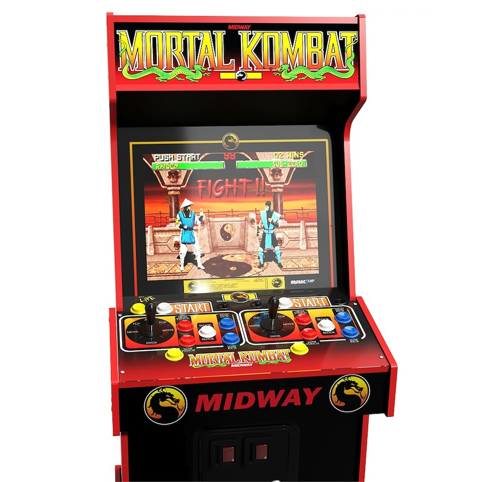 image 1 of Arcade1Up Mortal Kombat Midway Legacy 14-in-1 Wifi Enabled Arcade Machine Multi