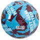 image 3 of West Ham United FC Graffiti Football - Sky Blue/Claret - 5