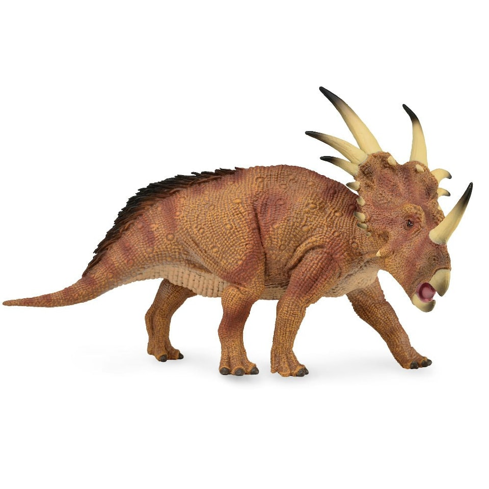 CollectA Styracosaurus Dinosaur Toy, Hand-Painted And Designed By Experts