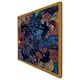 image 4 of Grunge flower print (Picture Frame) Grey | XL