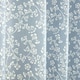 image 6 of Sade Eyelet Curtains - Blue - 229x229cm