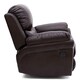 image 5 of Madison Electric Bonded Leather Automatic Recliner Home Lounge Chair (Brown)
