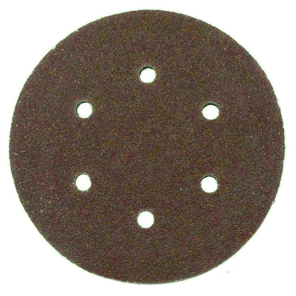 image 1 of Hook/Loop Sanding Abrasive Discs Orbital DA Palm Sander 50PK 150mm Mixed Grit