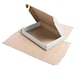 image 1 of 100 x White Small Single Wall Die Cut Packing Shipping Boxes C4 White