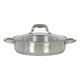 image 2 of Casserole with glass lid Quttin 4,3 L (4 Units) N/A