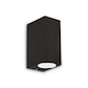 image 1 of Up 2 Light Outdoor Up Down Wall Light Black IP44, G9