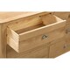 image 5 of Premium Oakmere 6 Drawer Wide Chest - Oak
