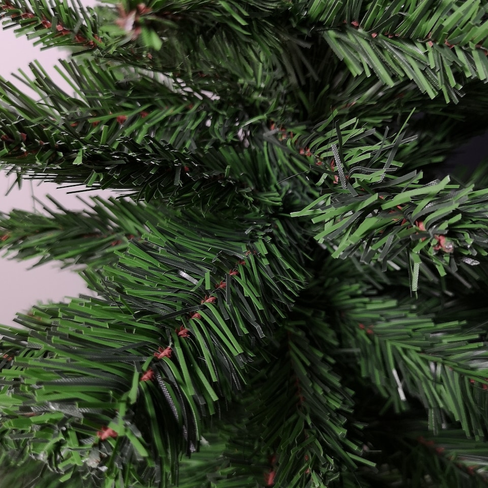 image 1 of 5ft (1.5m) Pencil Style Slim Artificial Christmas Tree in Plain Green