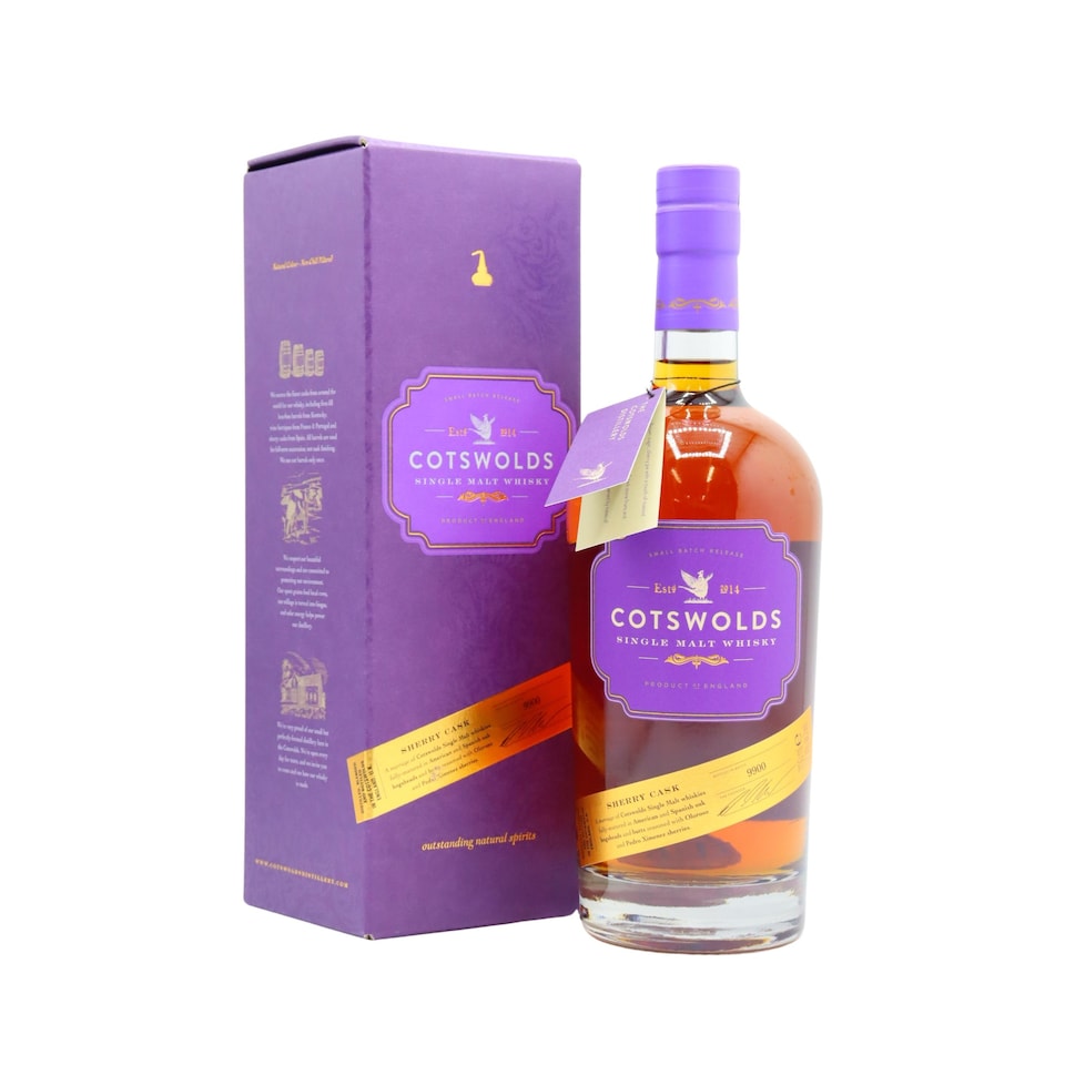 image 1 of Cotswolds - Sherry Cask Matured English Single Malt Whisky