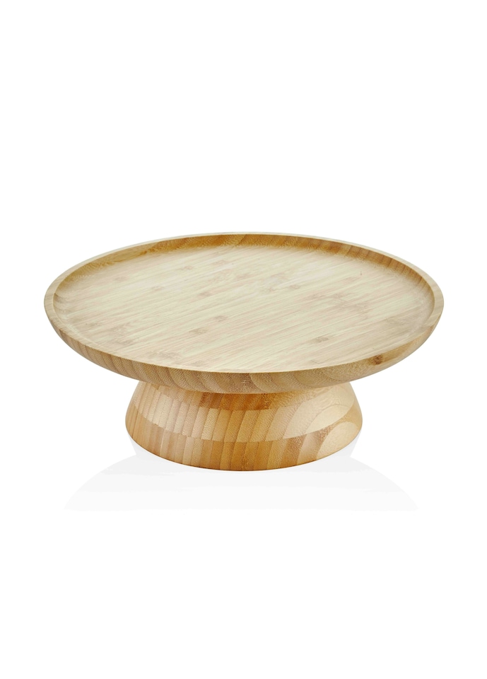 image 1 of Natura Wooden Cake Stand