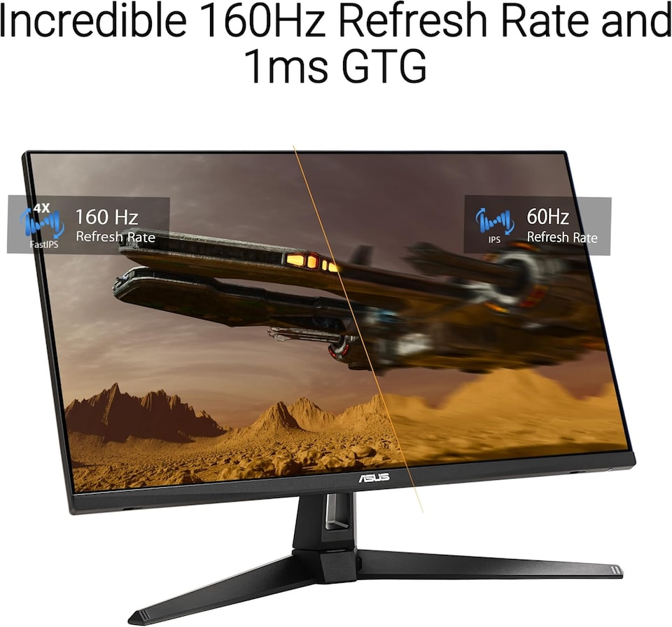 image 1 of Asus TUF VG27UQ1A 27" 4K Ultra HD 160Hz 1ms Gaming Monitor
