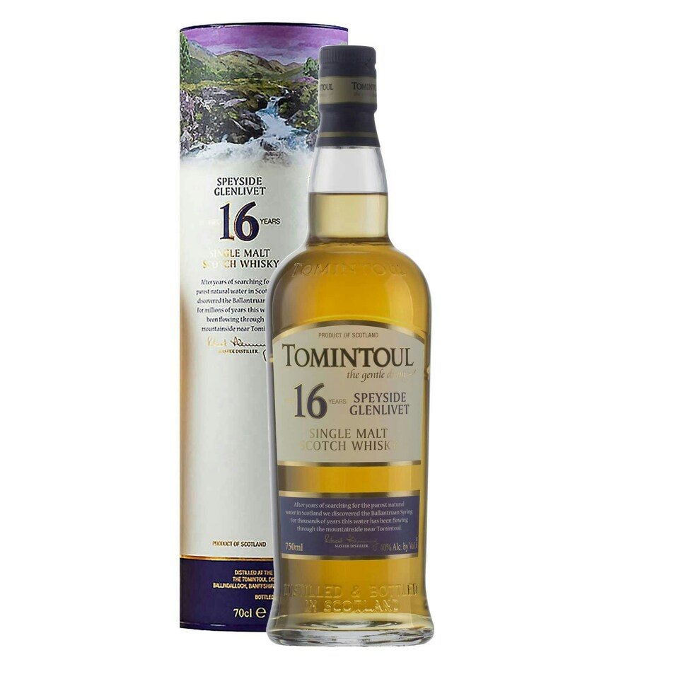 image 1 of Tomintoul - Speyside Single Malt Scotch 16 year old Whisky | Multi | 1