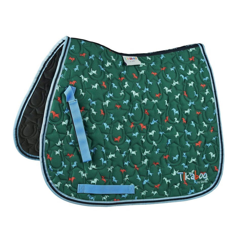 image 1 of Shires Tikaboo Saddlepad N/A | Size: 14 Inch
Colour: Dino