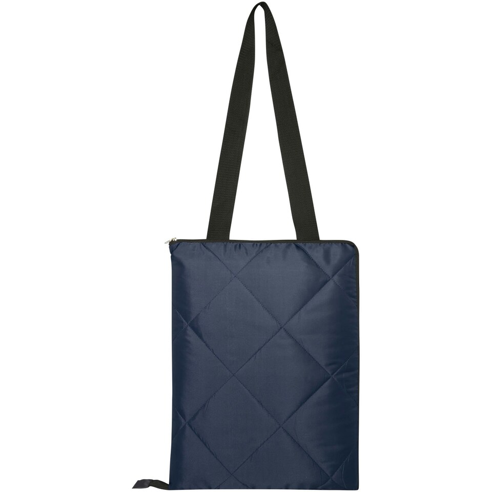 image 1 of Clary Recycled Polyester Picnic Blanket - Navy - One Size