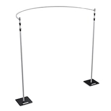 Trimming Shop Semi-Circular Pipe and Drapes, Curved Backdrop Stand Kit