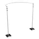 image 1 of Trimming Shop Semi-Circular Pipe and Drapes, Curved Backdrop Stand Kit