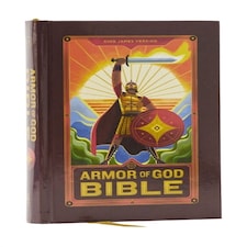 Kjv Armor Of God Bible Hardcover (children's Bible Red Letter Comfort Print Holy Bible): King James Version
