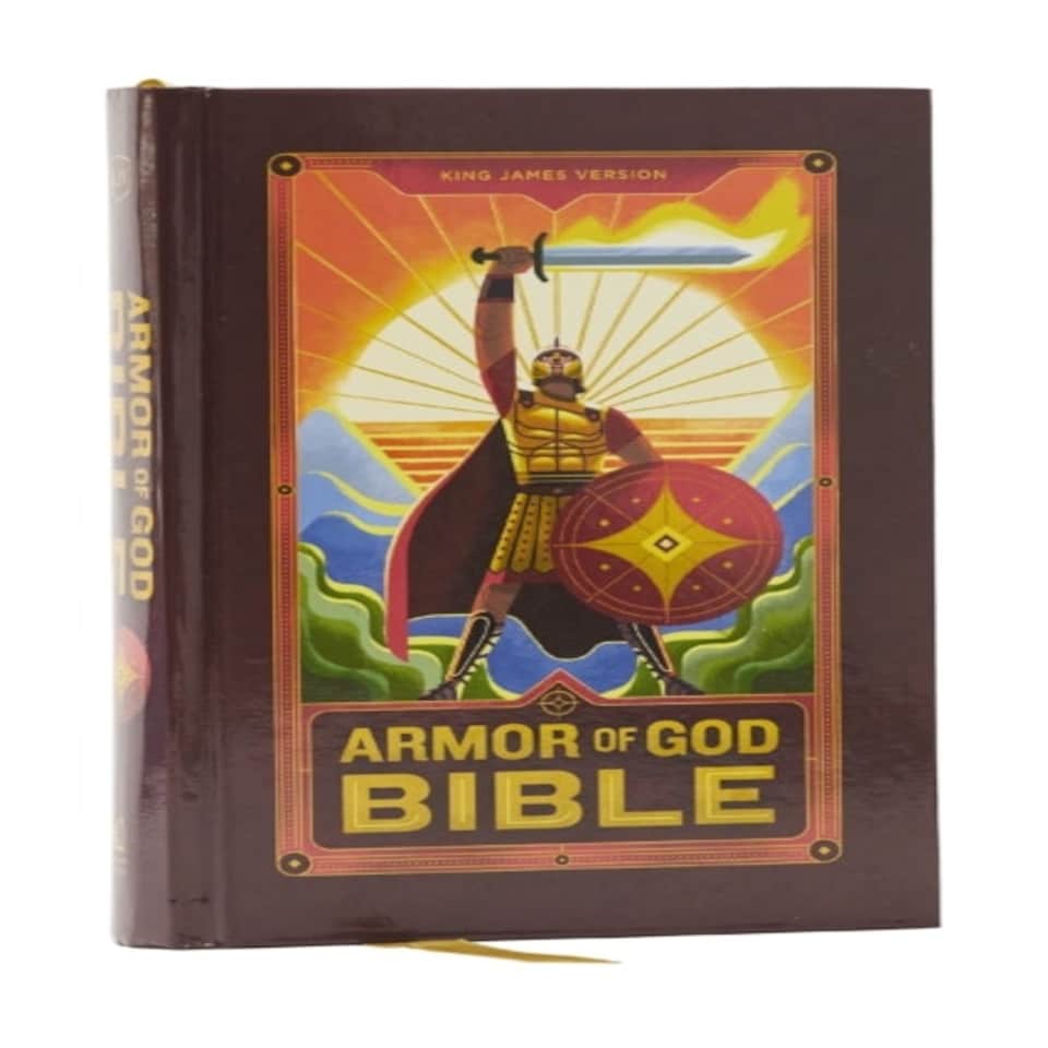 Kjv Armor Of God Bible Hardcover (children's Bible Red Letter Comfort Print Holy Bible): King James Version
