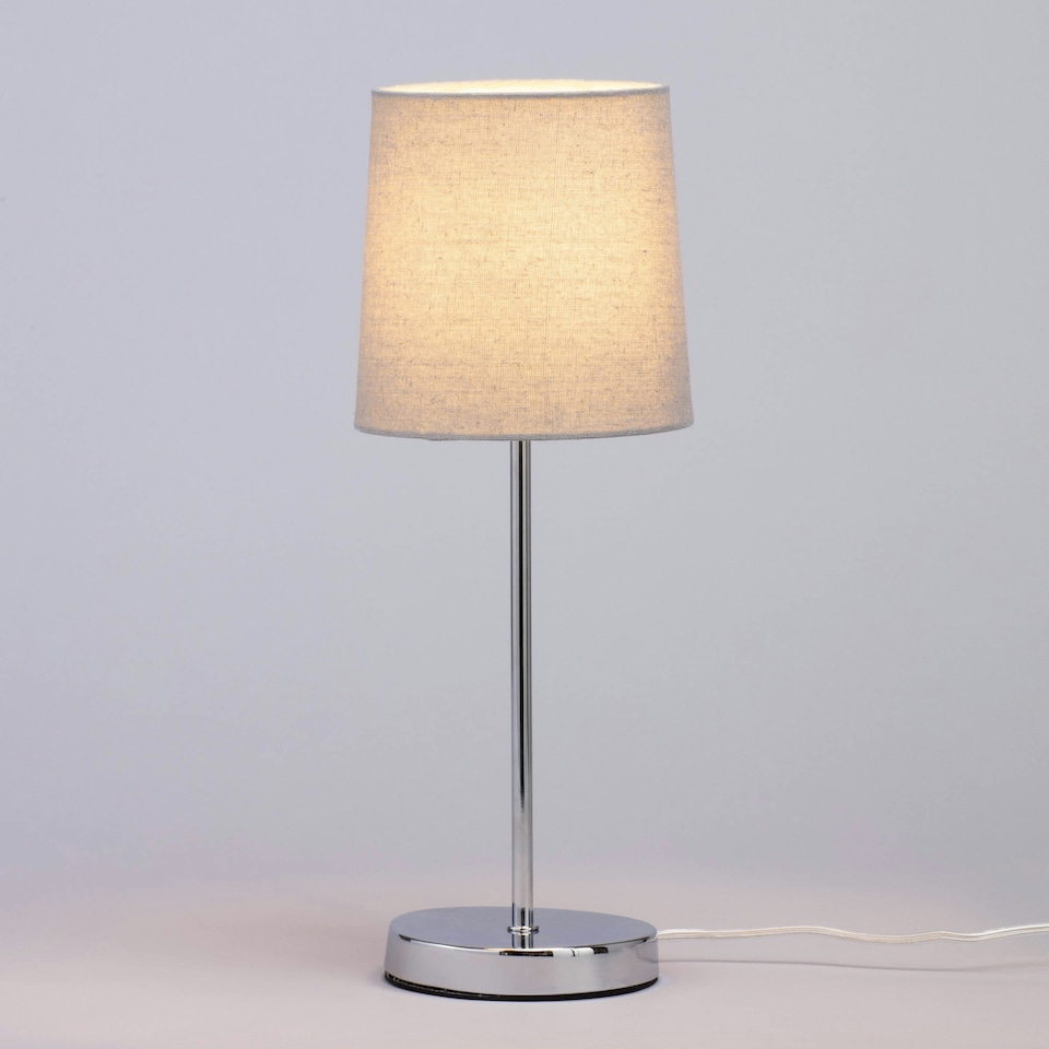 image 1 of BHS Mira Touch Stick Table Lamp, Grey