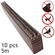 image 3 of SPARES2GO Security Spikes Bird Repellent for Garden Fence Wall Anti-Climb (10 Pcs, 5m)