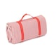 image 1 of Red and White Gingham Picnic Blanket | Red | Red