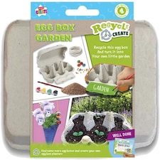Make Your Own Little Garden Using Recycled Egg Box by Kids Create
