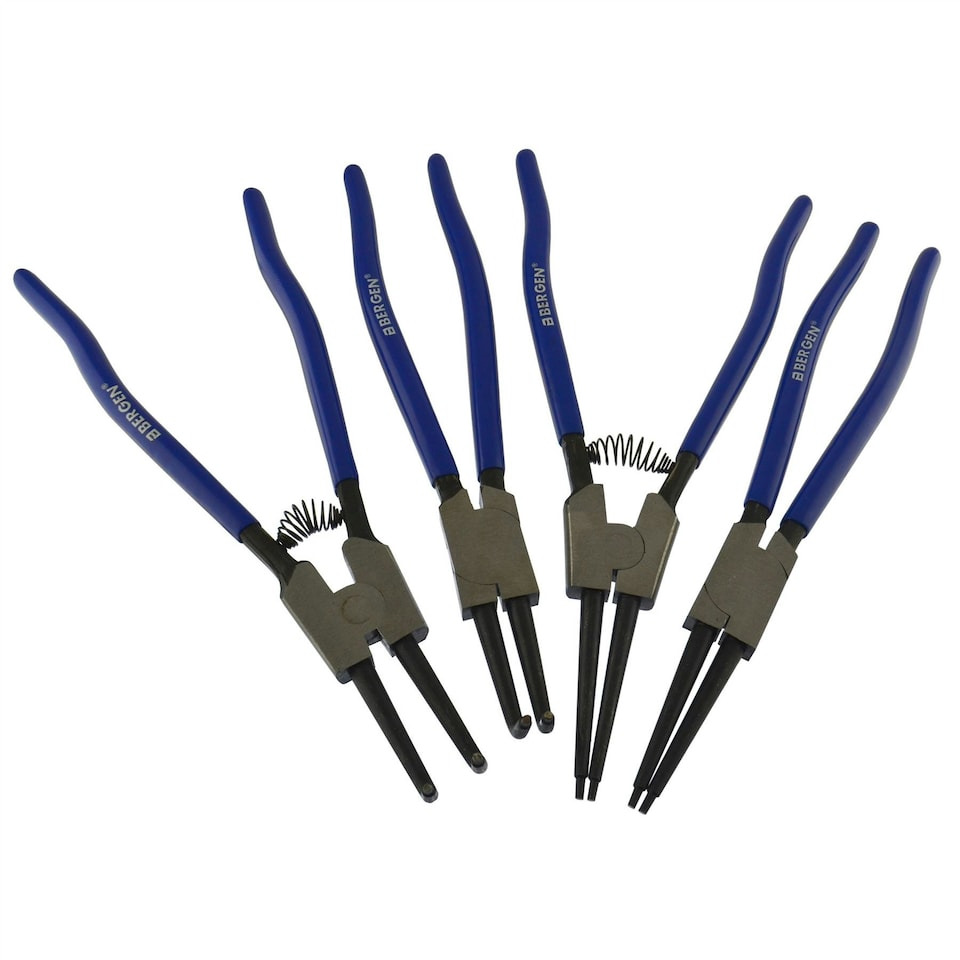 image 1 of Short Combination Cutters Straight & Long Nose Pliers Straight 45 90 degree