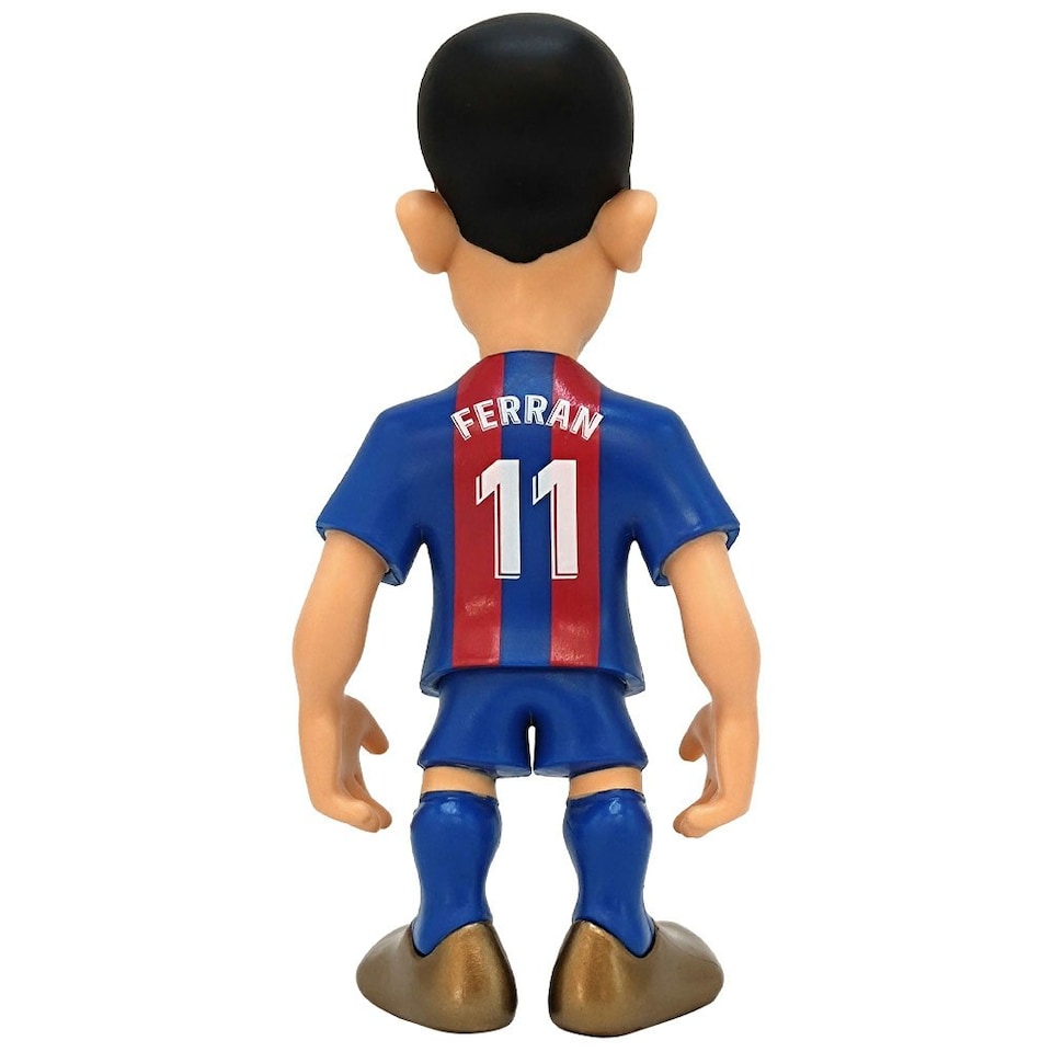 image 1 of FC Barcelona Ferran Torres MiniX Figure - Blue/Red - One Size