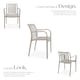 image 3 of Garden Chairs Alcudia - weather-resistant, durable and long-lasting plastic | Grey | taupe | One Size | 2