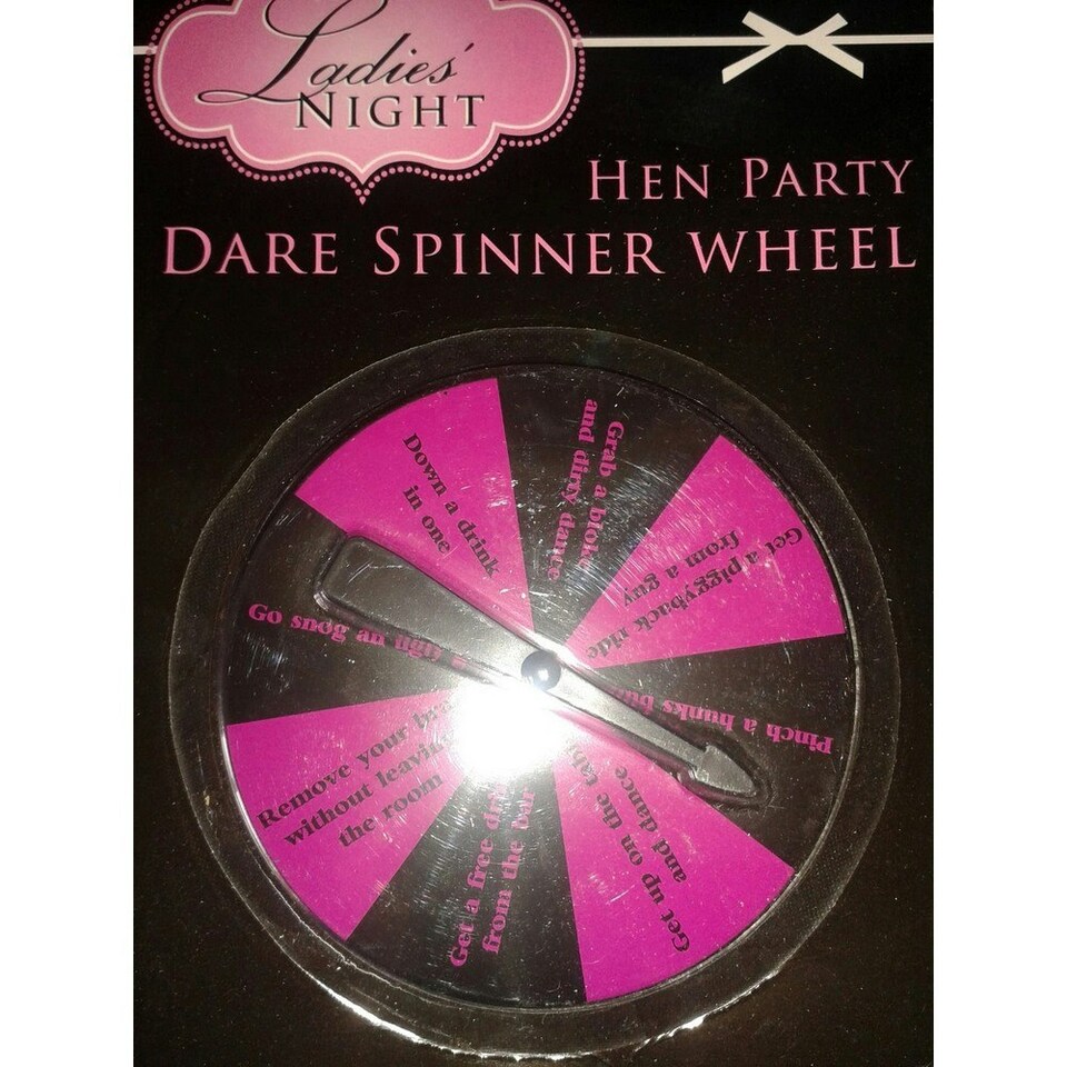 Floso Dare Wheel Hen Night Spinner - Black/Pink - One Size