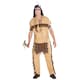 image 1 of Mens Black Hawk Native American Costume | Brown | brown | M | 1